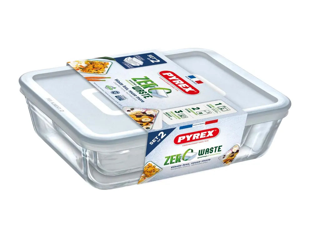 Pyrex Cook&Freeze  set of 2 (0.8L+1.5L)